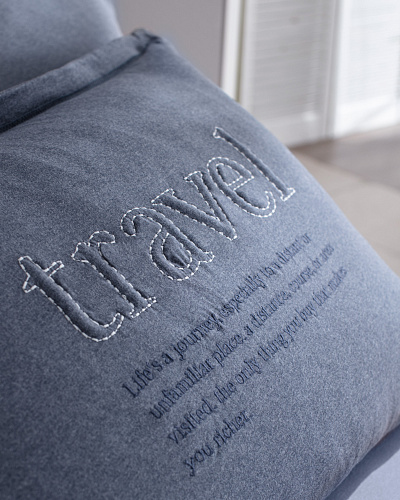 Комплект постельного белья двуспальный Bobigny с одеялом 160x200+37 см, - полиэстер, хлопок