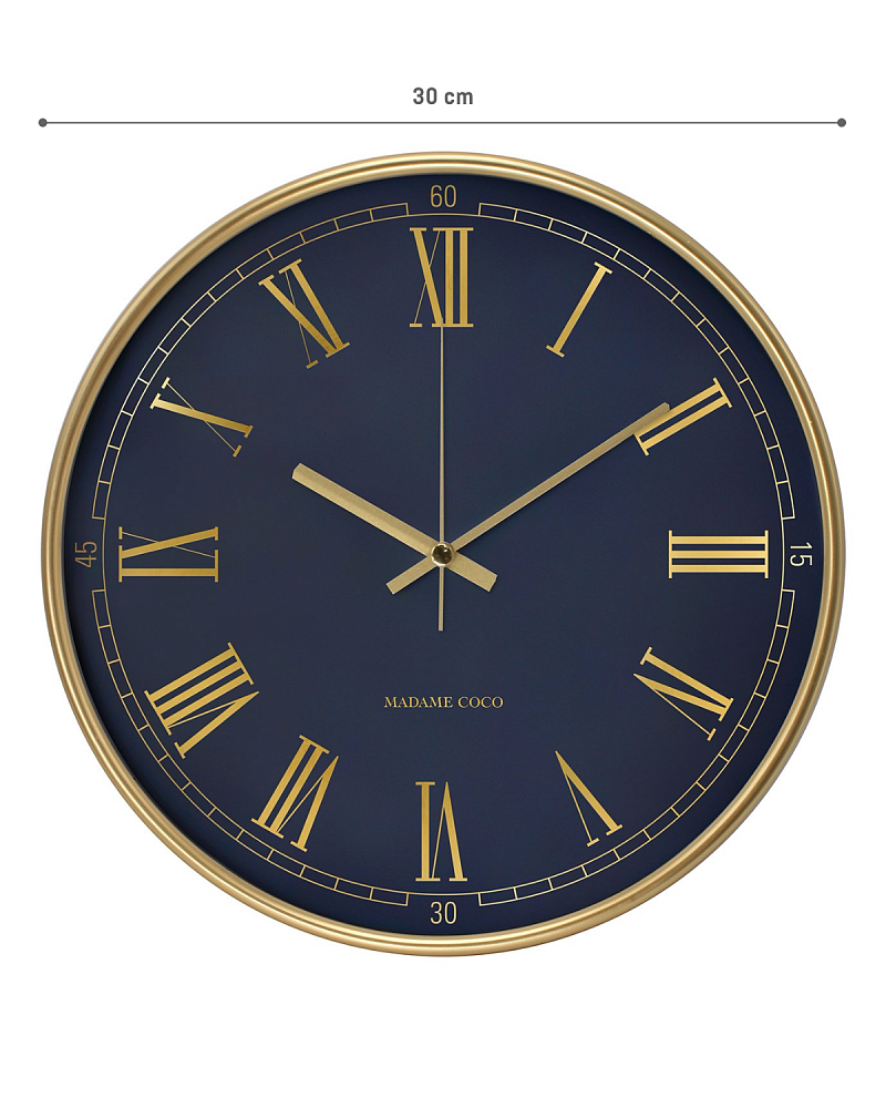 Настенные часы Selene 30 см, пластик