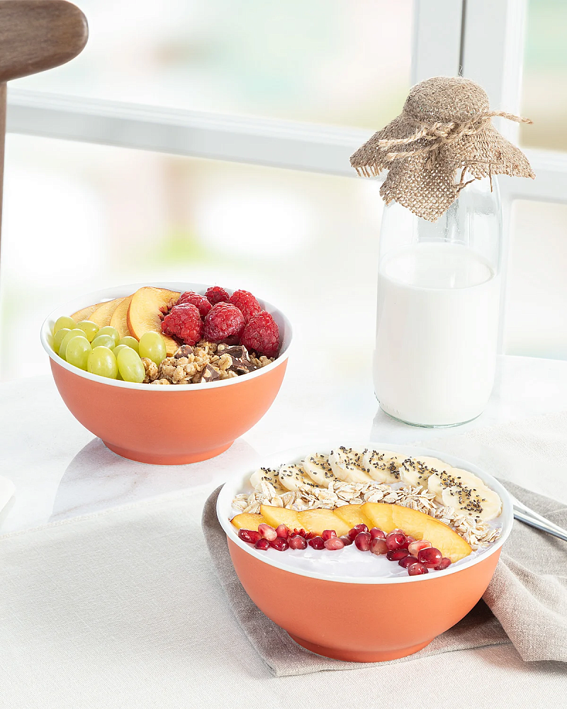 Набор мисок Grand из 2 шт., 14 см. красный