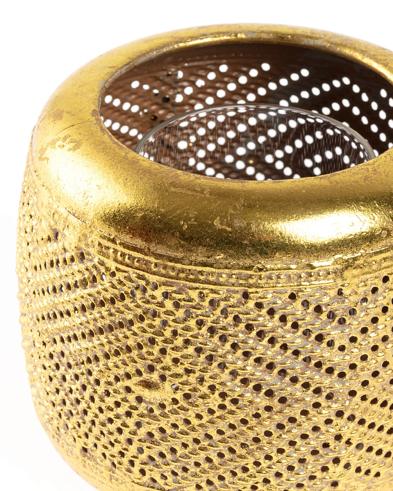 Подсвечник Diodore 11,5x11,5x9,5 см. - золотистый