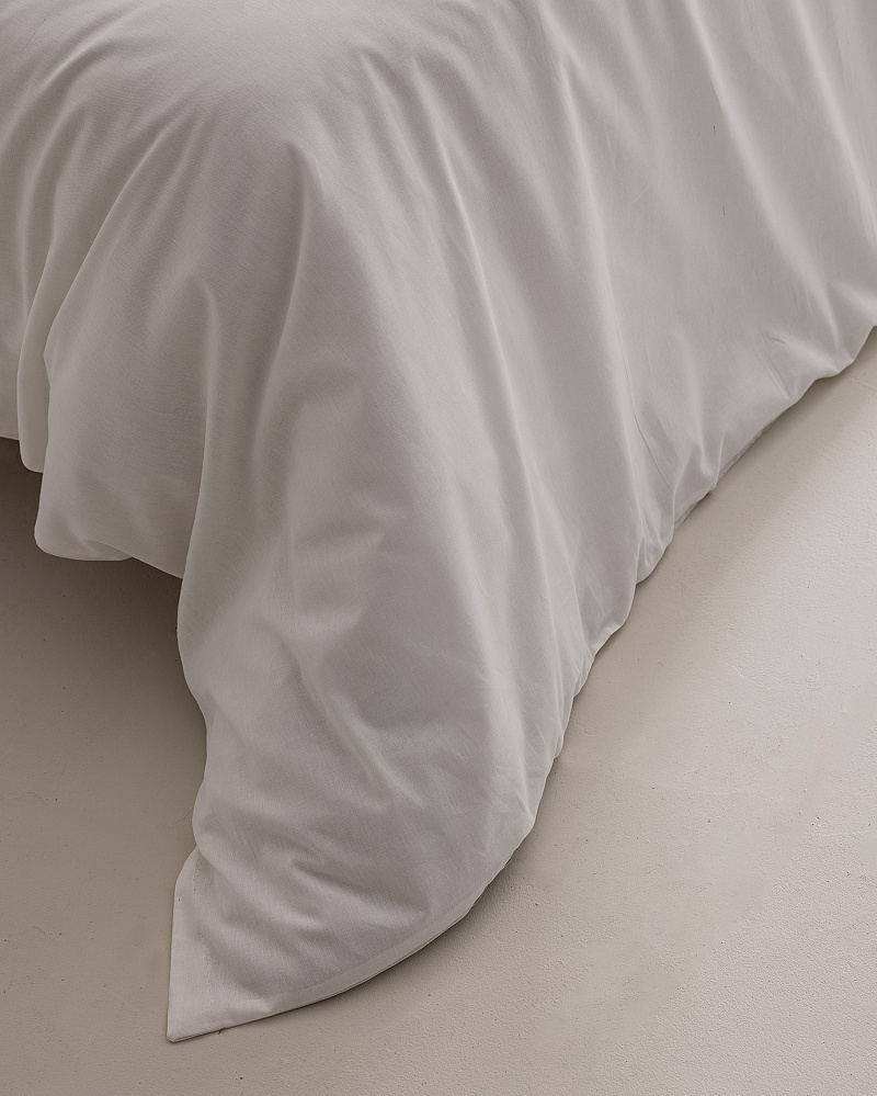 Пододеяльник двуспальный Manon Ranforce Plain 200x220 см. - хлопок