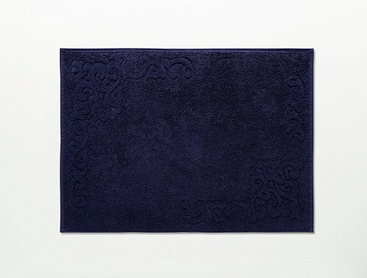 Полотенце для ног Orlena 50x70см - темно-синее