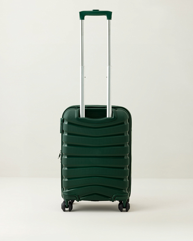 Чемодан Mer 37x23x56 см., 2,5 кг. - зеленый