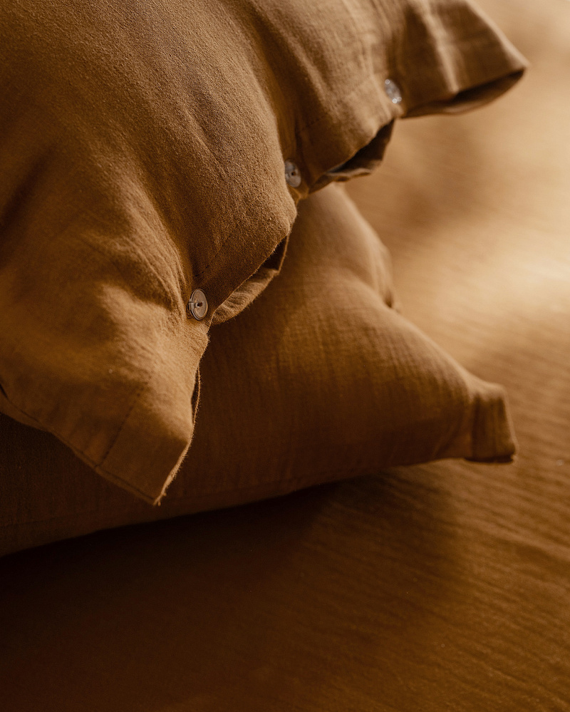 Комплект постельного белья двуспальный Marla Muslin 160x200 см, хлопок