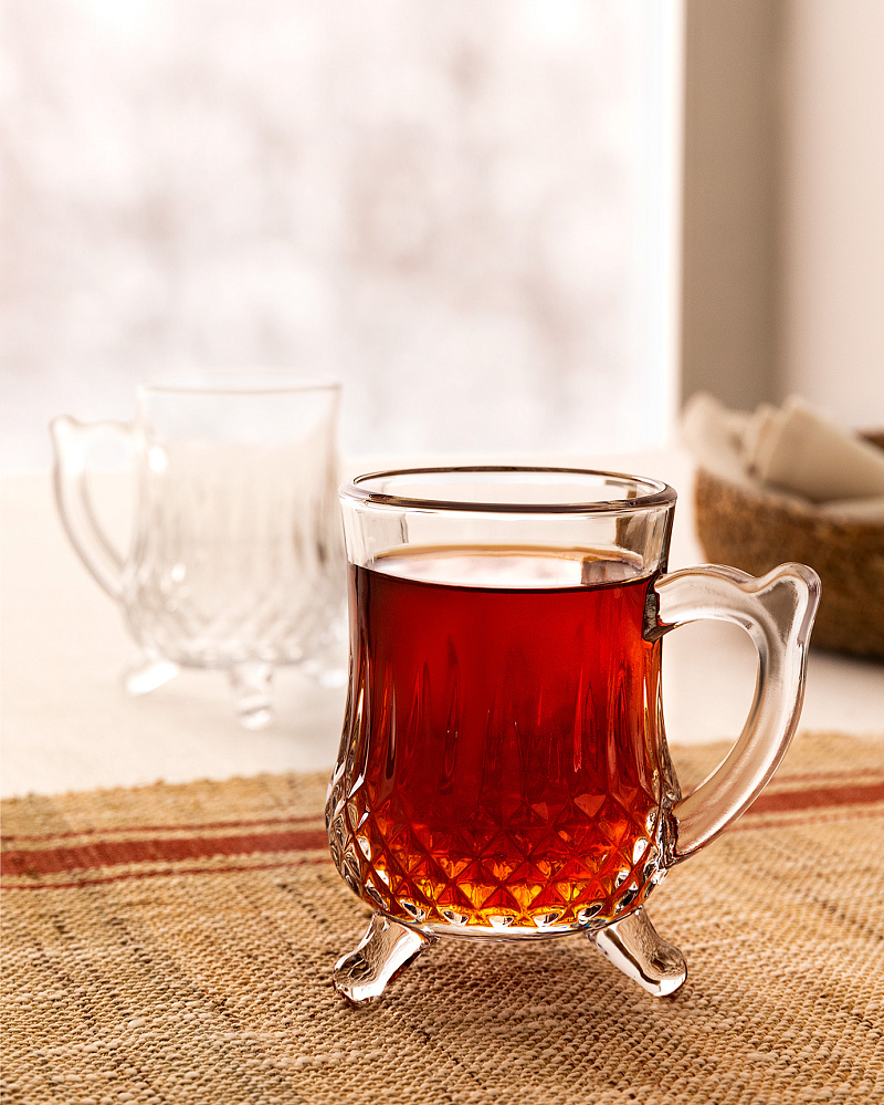 Набор чайный Allonnes из 4 шт., 130 мл. - прозрачный