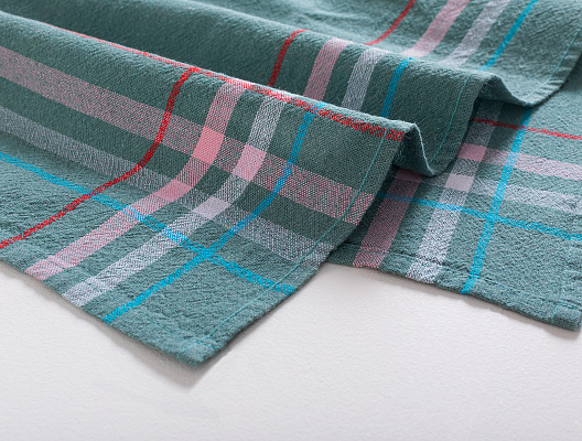 Комплект кухонных полотенец Brigitte из 2 шт., 40x60 см. - зеленый