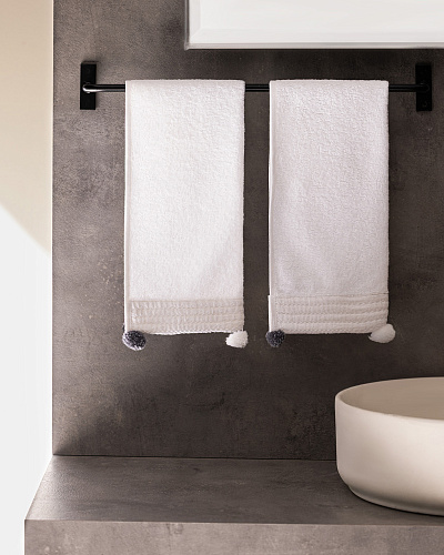 Набор полотенце для рук Valerie из 2 шт., 30x46 см. - белый