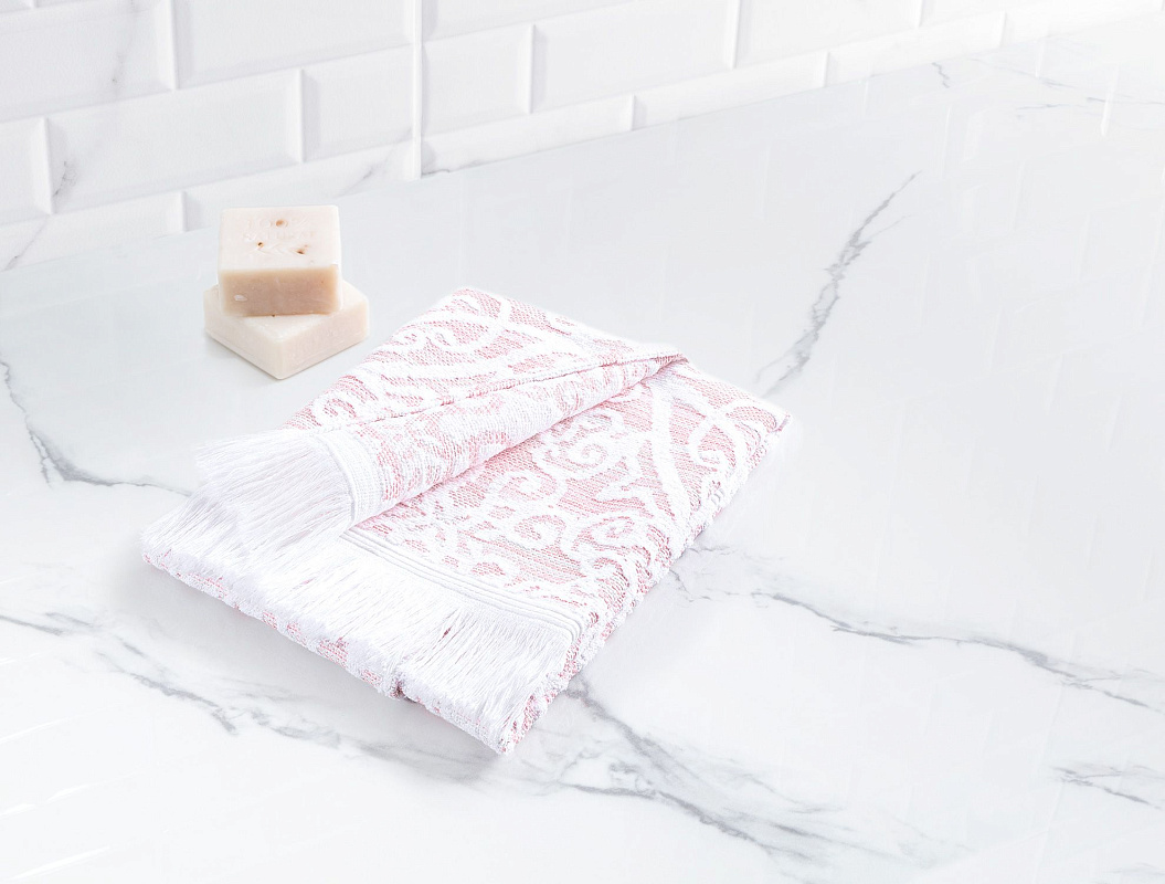 Полотенце для лица Michel 50x70см - пудровое