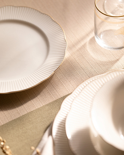 Столовый сервиз Delron из 24 предметов, фарфор