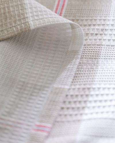 Комплект постельного белья полутораспальный Henri с вафельным покрывалом 160x240 см, - хлопок, лиоцелл