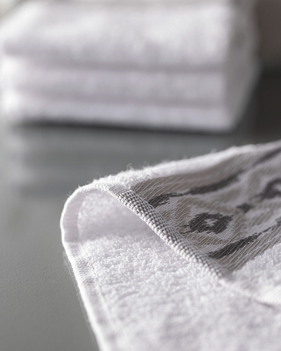 Набор полотенце для рук Daine из 4 шт., 30x45 см. - белый / серый