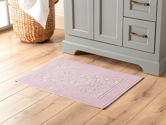 Полотенце для ног Mathilda 50x70см - светло-сливовое