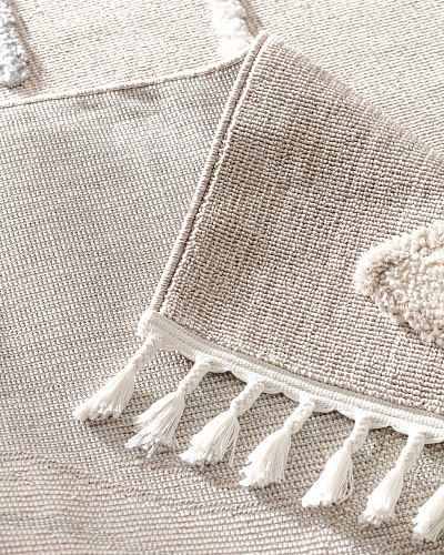 Ковер Celise с рисунком 160x230 см. - бежевый