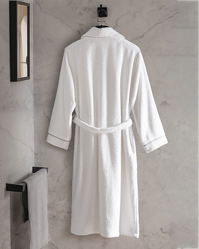 Халат банный унисекс Celestiel белый L-XL