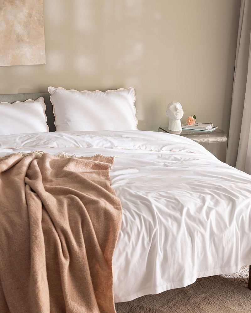 Комплект постельного белья двуспальный Justine 240x260 см, хлопок