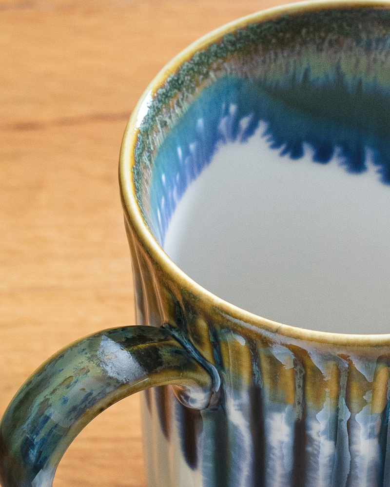 Кружка Bien 300 мл. - голубая / зеленая