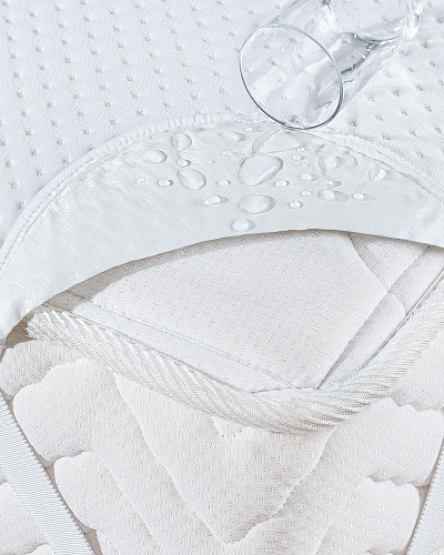 Наматрасник Clarte 100x200 см. - белый