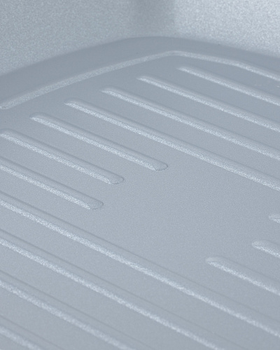 Сковорода гриль Nano Ceramic 3,5 л. - белая / серая