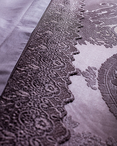 Подарочный комплект постельного белья евро Roussillon с покрывалом, пледом и одеялом 260x280 см, хлопок