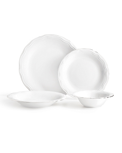 Столовый сервиз Viola из 24 предметов, new bone фарфор