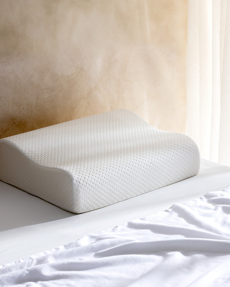 Подушка Valeria Visco анатомическая 52x42 см. - вискоэластик