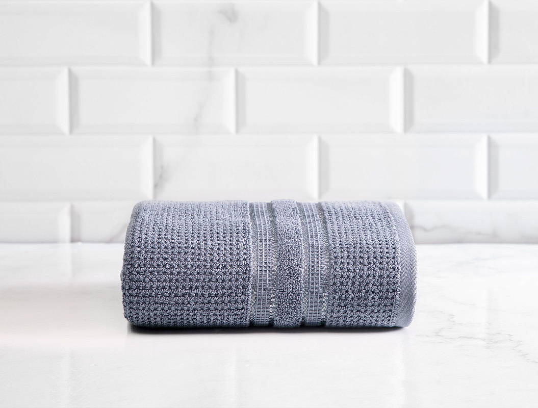 Полотенце для лица Jolie 50x80 см - темно-синее