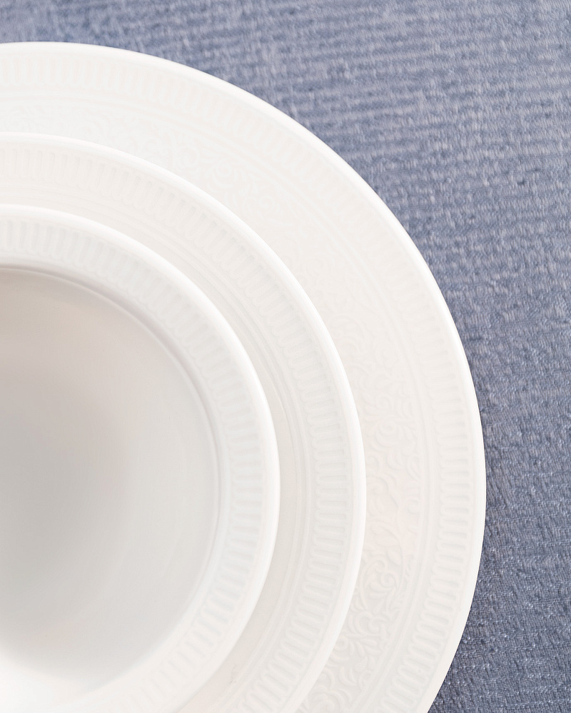 Столовый сервиз Claire из 24 предметов, фарфор