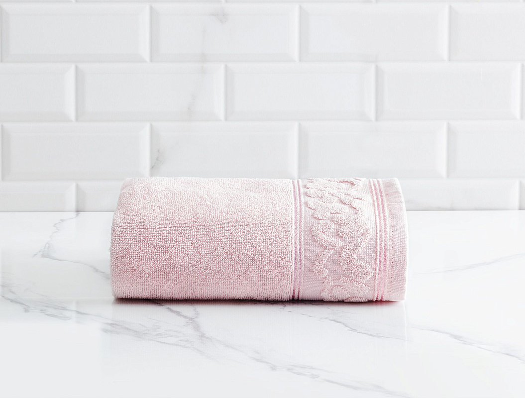 Полотенце для лица Tilda 50x70 см - пудровое