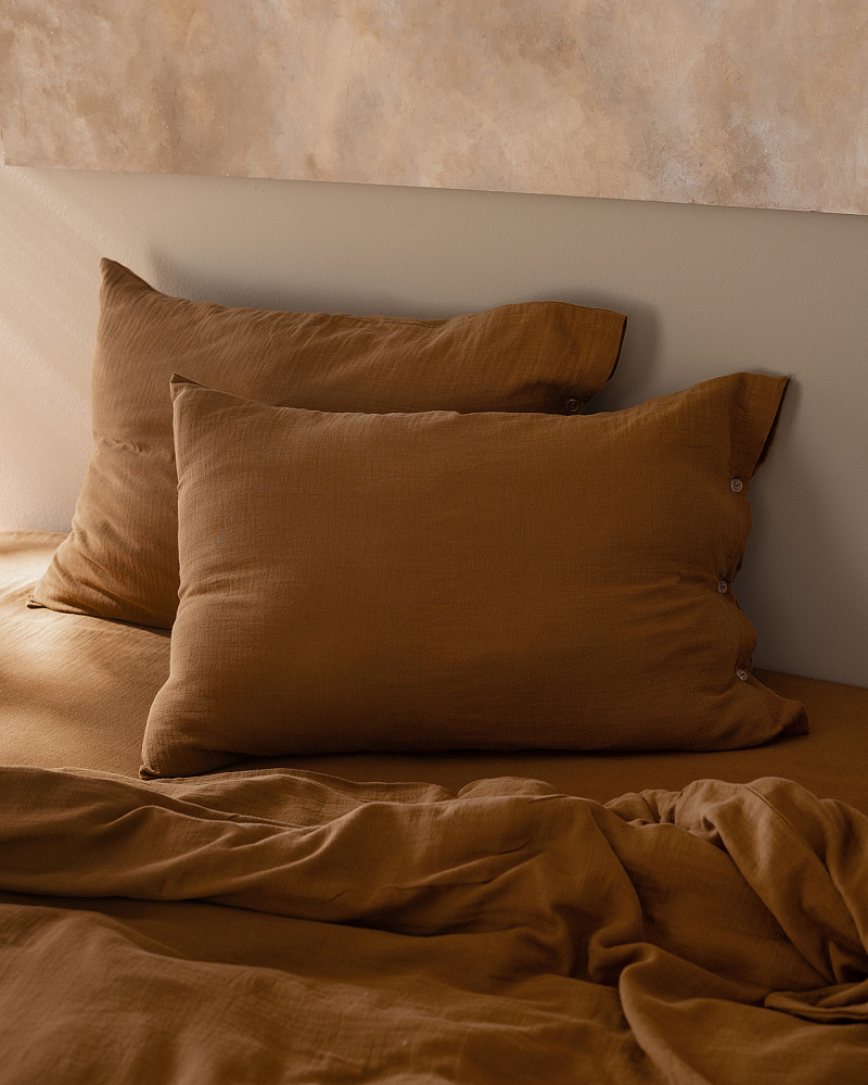 Комплект постельного белья двуспальный Marla Muslin 160x200 см, хлопок