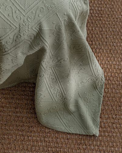 Комплект покрывало + 2 наволочки Marjolaina 230x260 см, хлопок