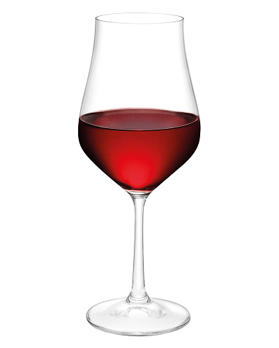 Набор хрустальных бокалов для вина Mathilda из 4 шт., 350 мл. 