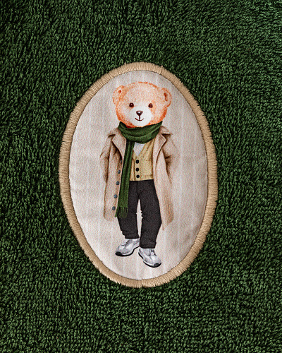 Полотенце для лица Billie 50x70 см. - зеленое