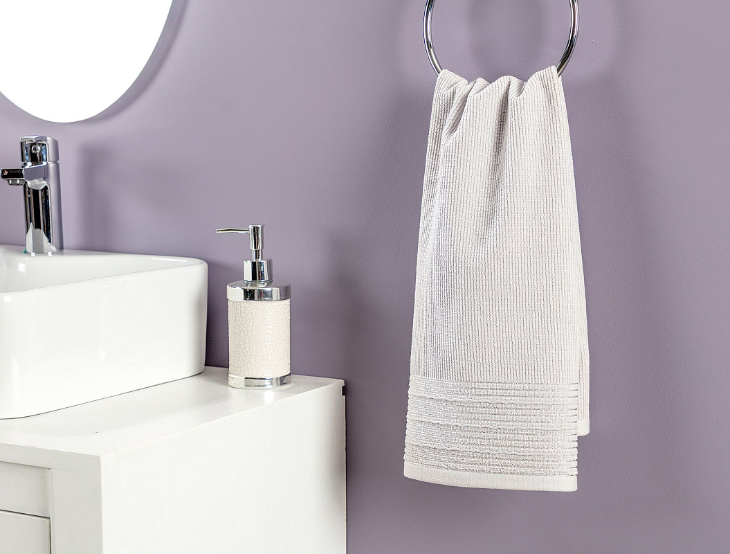 Полотенце для лица Antonin 50x80 см - серое