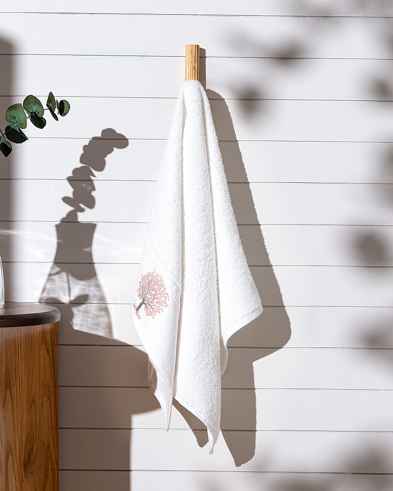 Полотенце для лица Orva 50x76 см. - белое