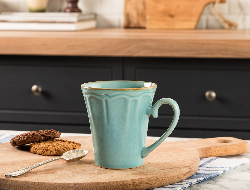 Чашка Violet 260 мл. - голубая