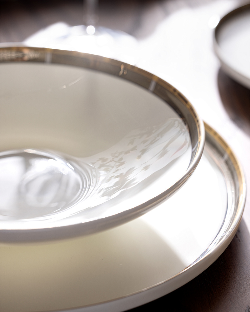 Столовый сервиз Bellamy из 18 предметов, - фарфор