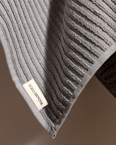 Полотенце для лица Carla 50x85 см. - антрацитовое