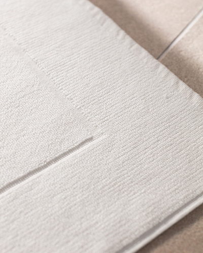 Полотенце для ног Stripe 50x70см - белое