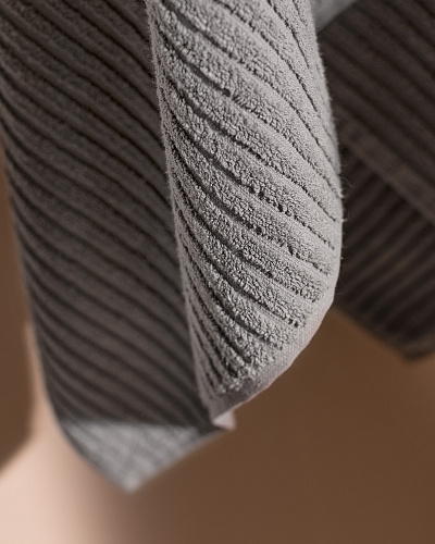 Полотенце для лица Carla 50x85 см. - антрацитовое