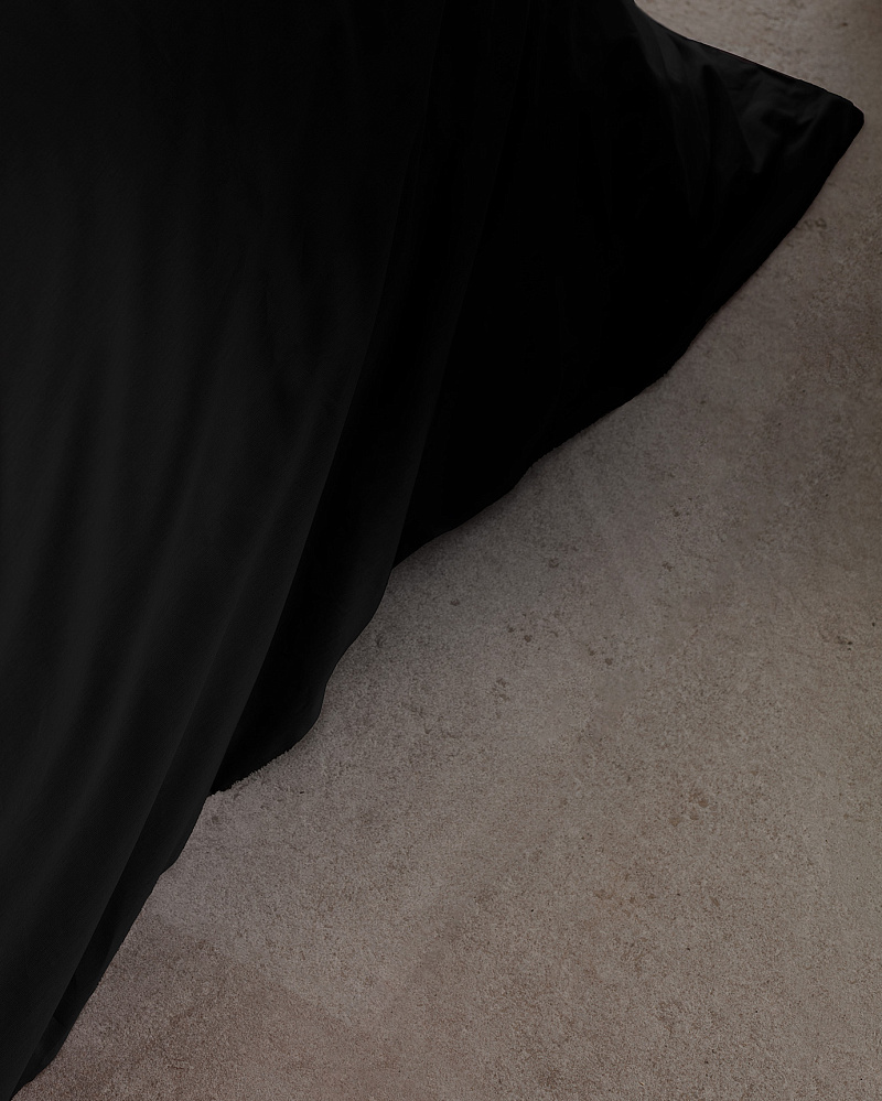 Пододеяльник Manon 200x220 см. - черный