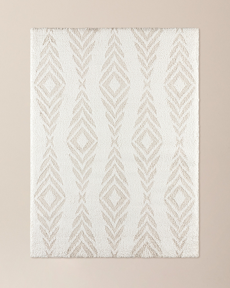 Ковер Douceur 80x150 см. - белый / кремовый