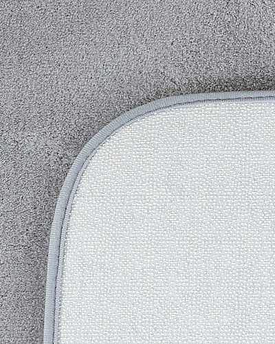 Набор ковриков для ванной Carol из 2 шт., 60x100-50x60 см. - светло-серый