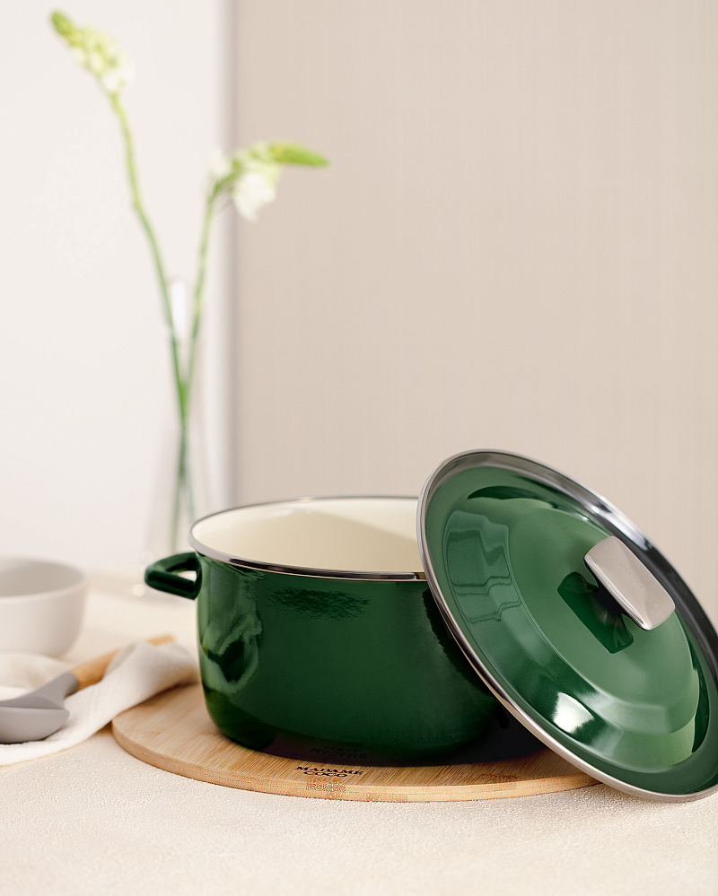 Кастрюля из нержавеющей стали Ellipse 22 см. 