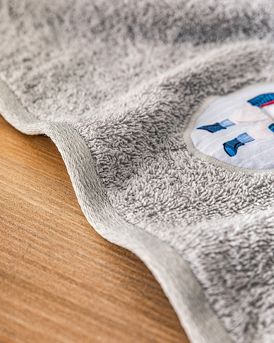 Полотенце для лица Billie 50x70 см. - серое