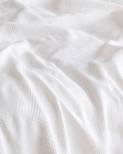 Покрывало двуспальное Basile 220x240 см белое