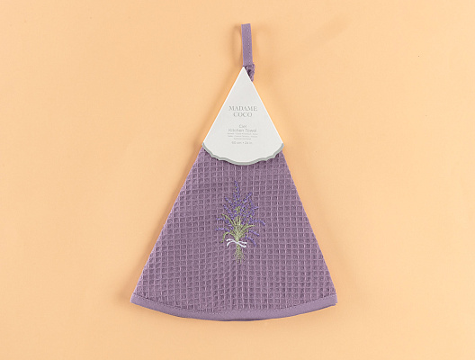 Полотенце кухонное Ciel 60x60 см - светло-сливовое