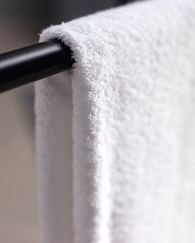 Банное полотенце Ryella Armure Hotel Collection 80x150 см. - белое