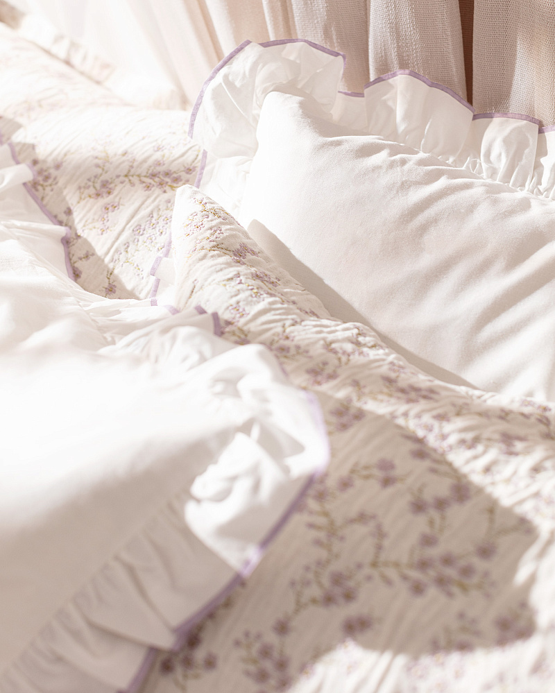 Комплект постельного белья двуспальный 240x260 см, - хлопок, полиэстер