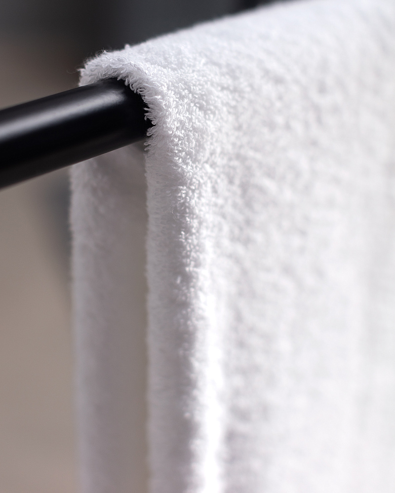 Банное полотенце Ryella Armure Hotel Collection 80x150 см. - белое