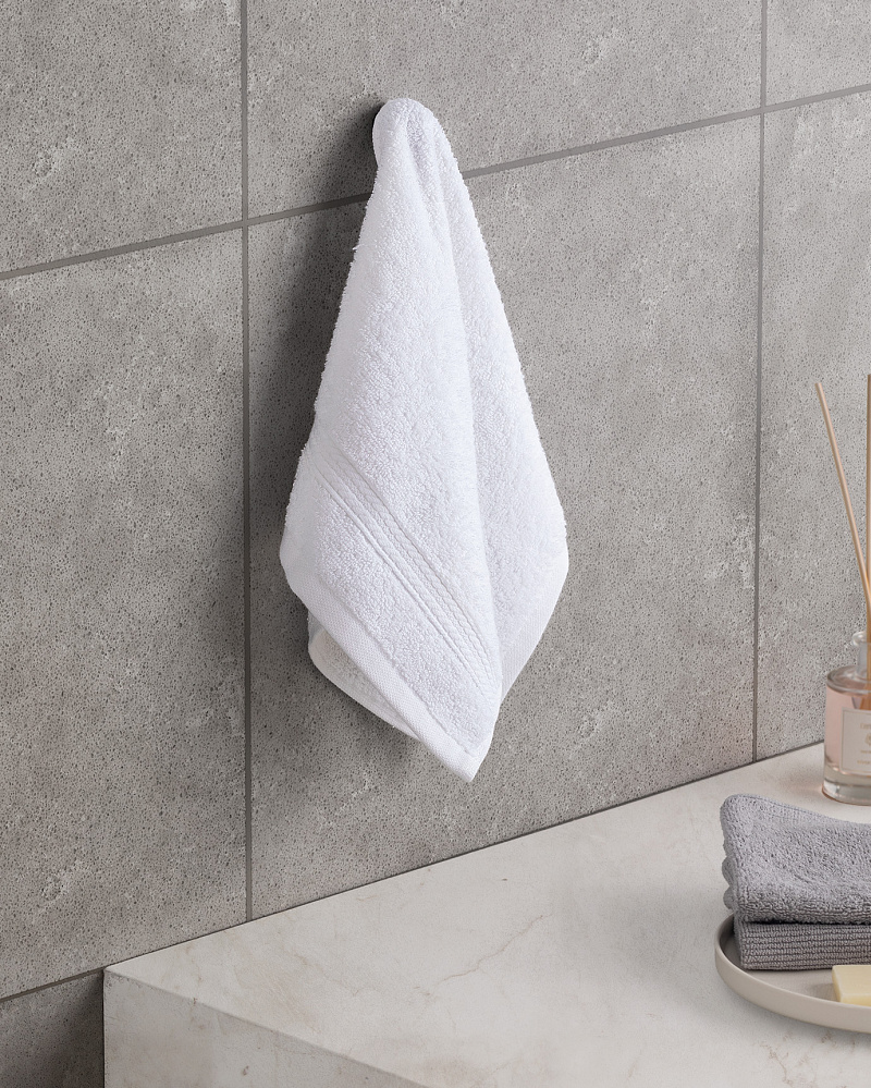 Полотенце для рук Ryella Armure Hotel Collection 30x46 см. - белое
